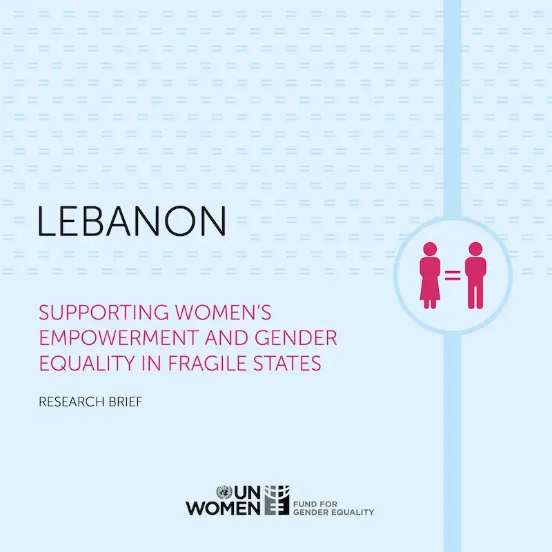 Supporting Women's Empowerment and Gender Equality in Fragile States: Research Brief - Lebanon