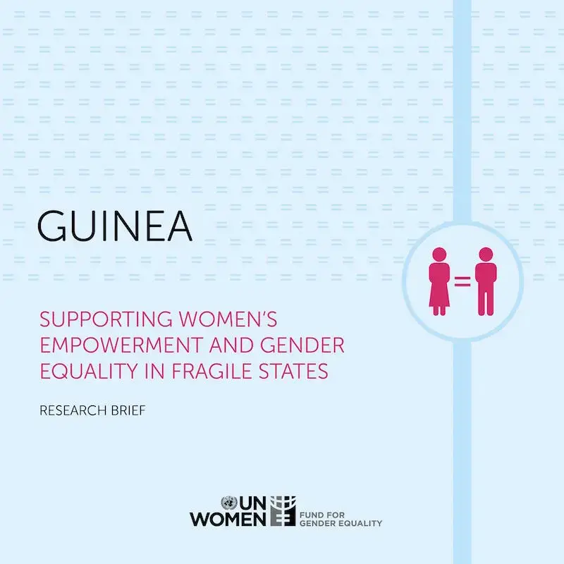 fge_fragile_states_research_brief_guinea.jpg Supporting Women's Empowerment and Gender Equality in Fragile States: Research Brief — Guinea