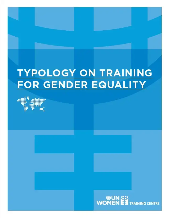 typology-on-training-for-gender-equality.jpg Typology on training for gender equality