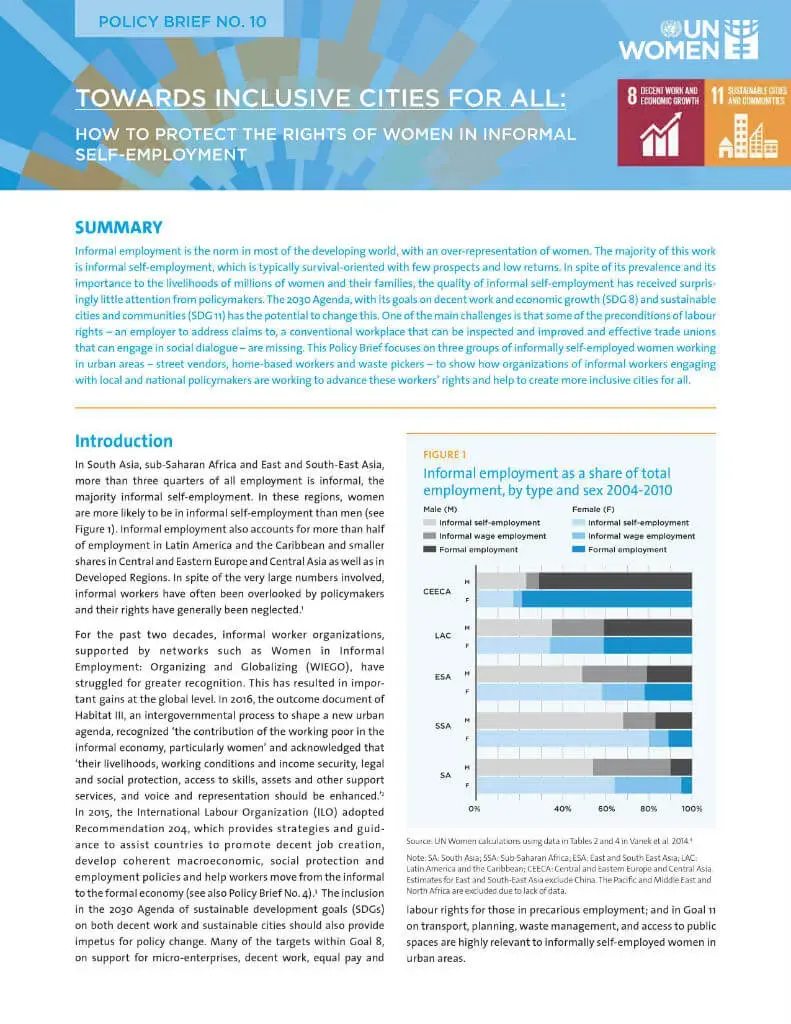 UN-Women-Policy-Brief-10-Rights-of-women-in-informal-self-employment-cover-en.jpg Towards inclusive cities for all: How to protect the rights of women in informal self-employment