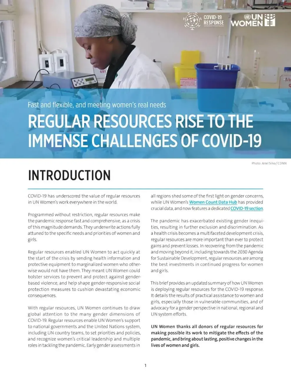 Brief-Regular-resources-rise-to-the-immense-challenges-of-COVID-19-en.jpg Regular resources rise to the immense challenges of COVID-19