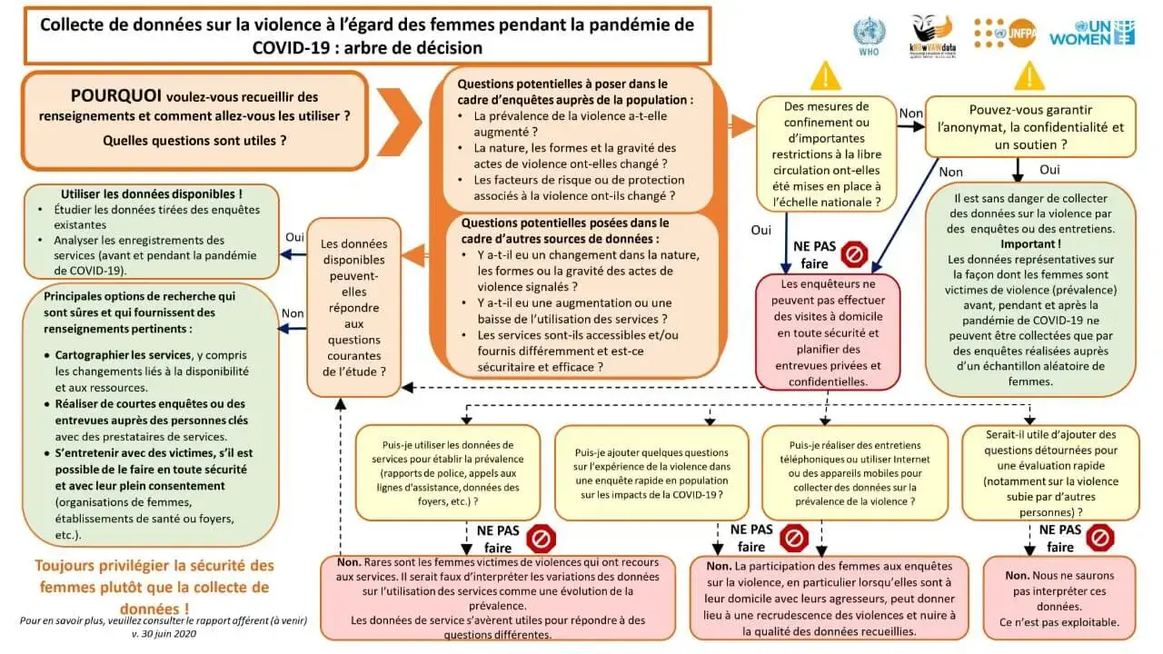 Decision-tree-Data-collection-on-violence-against-women-and-COVID-19-fr.jpg Arbre de décision : collecte de données sur la violence à l’égard des femmes pendant la pandémie de la COVID-19