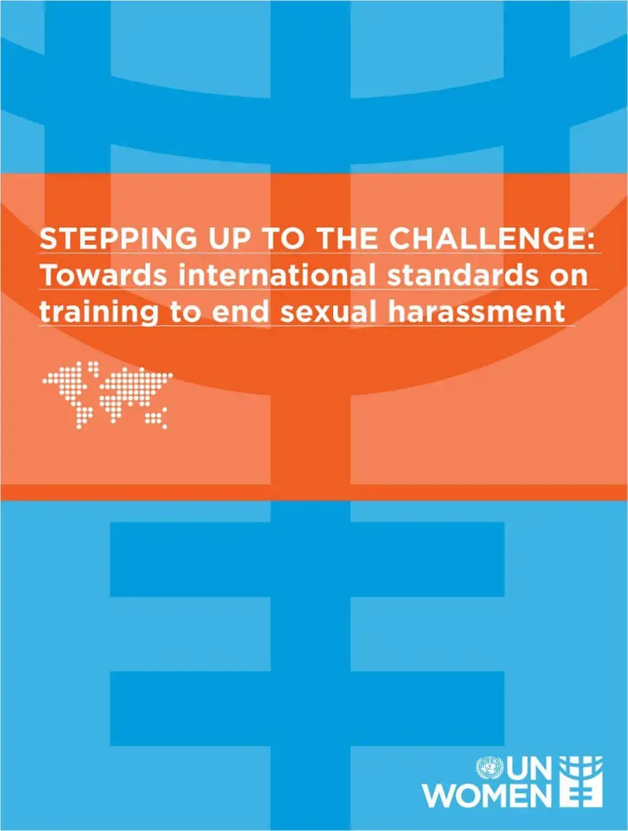 Stepping up to the challenge: Towards international standards on training to end sexual harassment