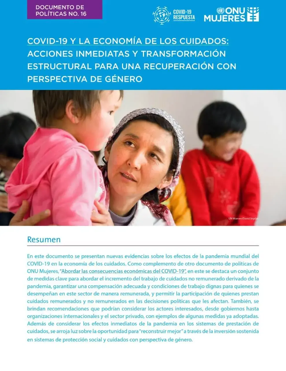 Policy-brief-COVID-19-and-the-care-economy-es.jpg COVID-19 y la economía de los cuidados: Acciones inmediatas y transformación estructural para una recuperación con perspectiva de género