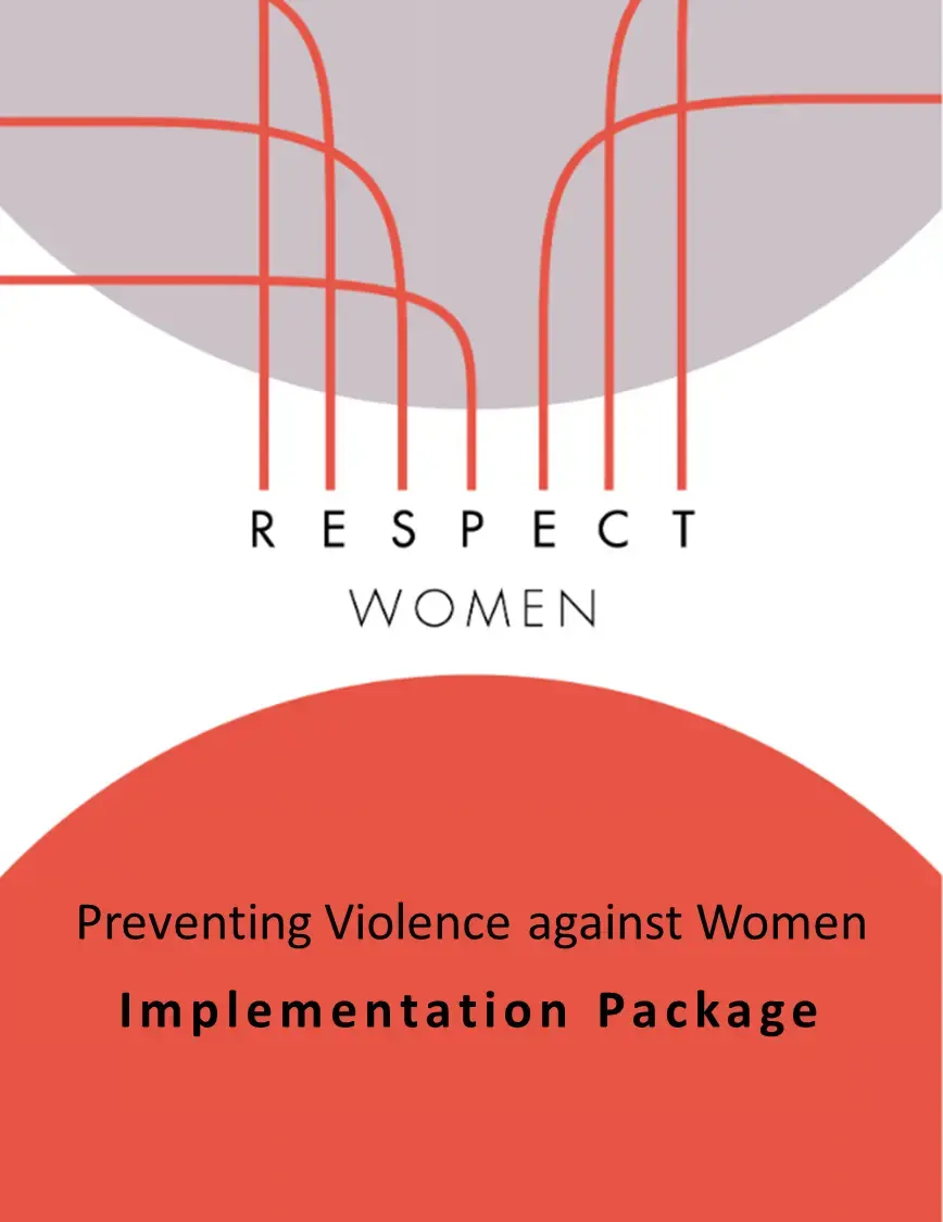 RESPECT-implementation-guide-cover-en.png RESPECT Women: Preventing violence against women – Implementation package