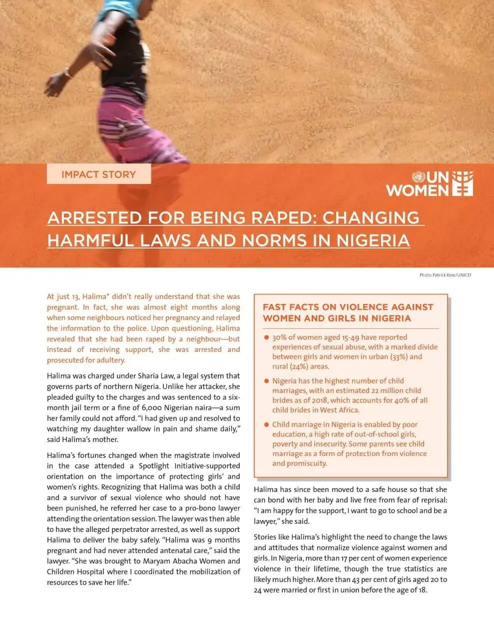 UN-Women-Impact-story-Nigeria-Changing-harmful-rape-laws-and-norms-en.jpg Impact story - Arrested for being raped: Changing harmful laws and norms in Nigeria