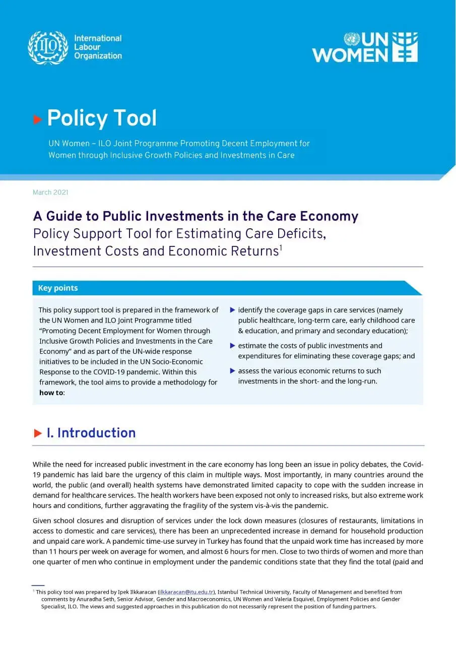 Policy-tool-Care-economy-en.jpg A guide to public investments in the care economy: Policy support tool for estimating care deficits, investment costs, and economic returns