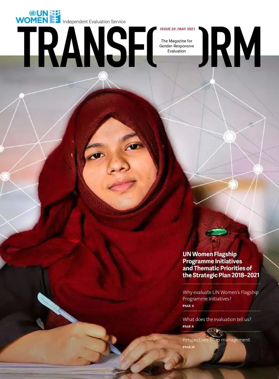 TRANSFORM-issue20-202105-en.jpg TRANSFORM – The magazine for gender-responsive evaluation – Issue 20, May 2021