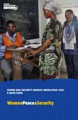 thumbCEDAWandUNSCR1325eng.jpg CEDAW and Security Council Resolution 1325: A Quick Guide