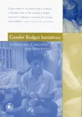 thumbGenderBudgetInitiativescovereng.jpg Gender Budget Initiatives: Strategies, Concepts and Experiences